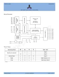 AS6C6264A-70PIN Datasheet Page 2