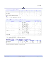 AS7C256B-15JIN Datasheet Page 3