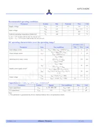 AS7C31025C-12TJINTR Datasheet Page 3
