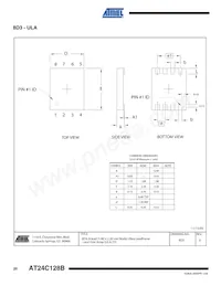 AT24C128BY6-YH-T Datasheet Pagina 20