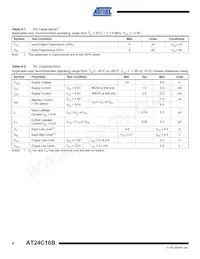 AT24C16B-TSU-T Datasheet Page 4