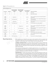 AT34C02BY6-10YH-1.7 Datasheet Page 12