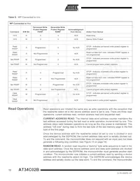 AT34C02BY6-10YH-1.7 Datenblatt Seite 12