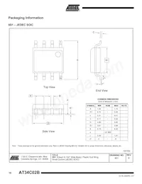 AT34C02BY6-10YH-1.7 Datasheet Page 16