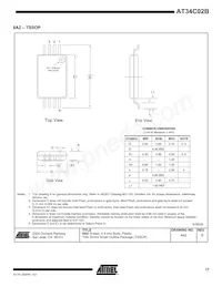 AT34C02BY6-10YH-1.7 Datenblatt Seite 17