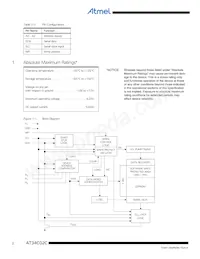 AT34C02C-TH-T Datasheet Page 2