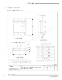 AT34C02C-TH-T Datasheet Page 16