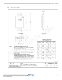 AT34C02C-TH-T Datasheet Pagina 17