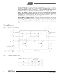 AT93C46Y6-10YH-1.8 Datenblatt Seite 6