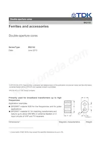 B62152A0027X013 Datenblatt Cover