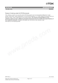 B64290A0044X072 Datasheet Pagina 4