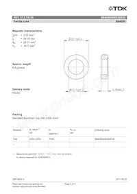 B64290A0638X036 Datasheet Pagina 2