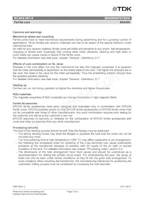 B64290A0707X010 Datasheet Pagina 3