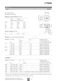 B65531D0025A001 Datasheet Page 3