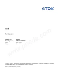 B65805C0000R035 Datasheet Cover