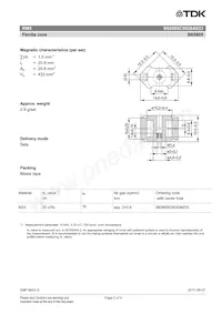 B65805C0020A033 Datasheet Page 2