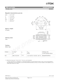 B65805P0000R041 Datasheet Page 2