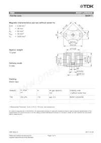 B65811J0250A038 Datasheet Page 2