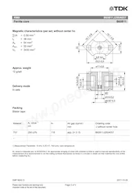 B65811J0250A057 Datasheet Pagina 2