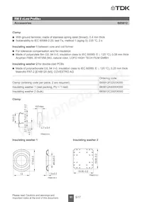 B65812P1012D001 Datasheet Page 11