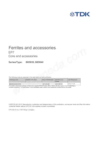 B65840D2000X Datasheet Cover