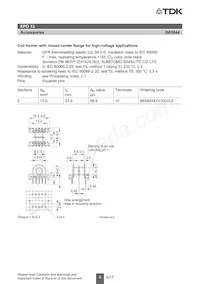 B65843P0250J038 Datasheet Page 5