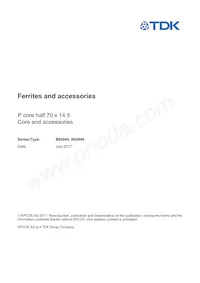 B65945A0000X022 Datasheet Cover