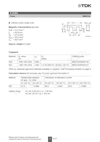 B66314G0000X130 Datasheet Pagina 2