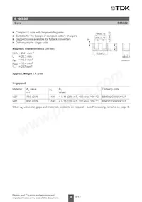 B66322G0000X187 Datasheet Page 2