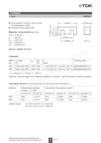 B66383G0000X165 Datasheet Page 2