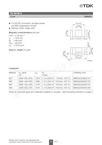 B66432G0000X195 Datasheet Pagina 2