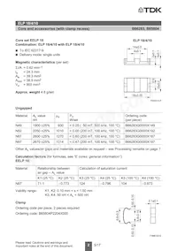 B66453G0000X192 Datasheet Page 2