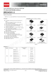 BR24G01-3 Datasheet Cover