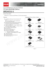 BR24G32-3 Datasheet Cover