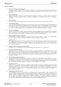 BR24G32-3A Datasheet Page 23