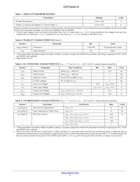 CAT24AA16WI-GT3 Datasheet Pagina 2