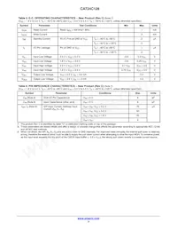 CAT24C128HU3IGT3 Datasheet Page 3