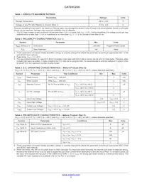 CAT24C256ZD2IGT2 Datasheet Page 2