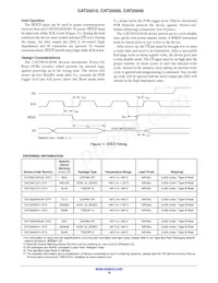 CAT25020VP2I-GT3 Datasheet Page 10