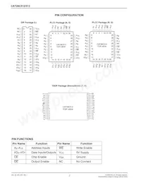 CAT28C512GI-15T Datasheet Page 2