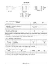 CAT64LC40WI-GT3 Datasheet Page 2