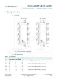 CBTL04082BBS Datasheet Page 3
