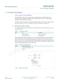 CBTL06121BHF Datasheet Page 9