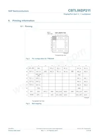 CBTL06DP211EE Datasheet Page 4