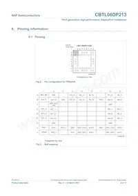 CBTL06DP213EE Datasheet Page 4