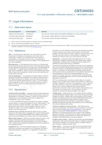 CBTU04083BS Datasheet Pagina 12