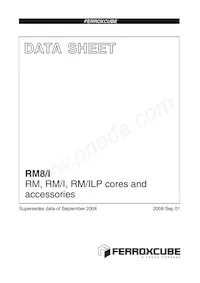 CLI/P-RM8/I數據表 封面