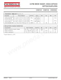 CNW4502S Datasheet Page 3
