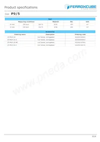 CP-P9/5-1S Datasheet Pagina 2