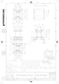 CPV-PQ35/35-1S-12P-Z Datasheet Cover